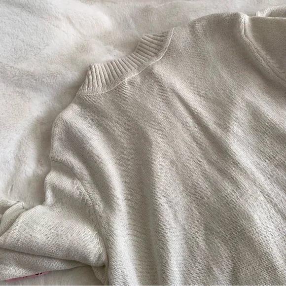 Vintage Zip Up Boho Christmas Sweater SZ XL - Picture 5 of 13